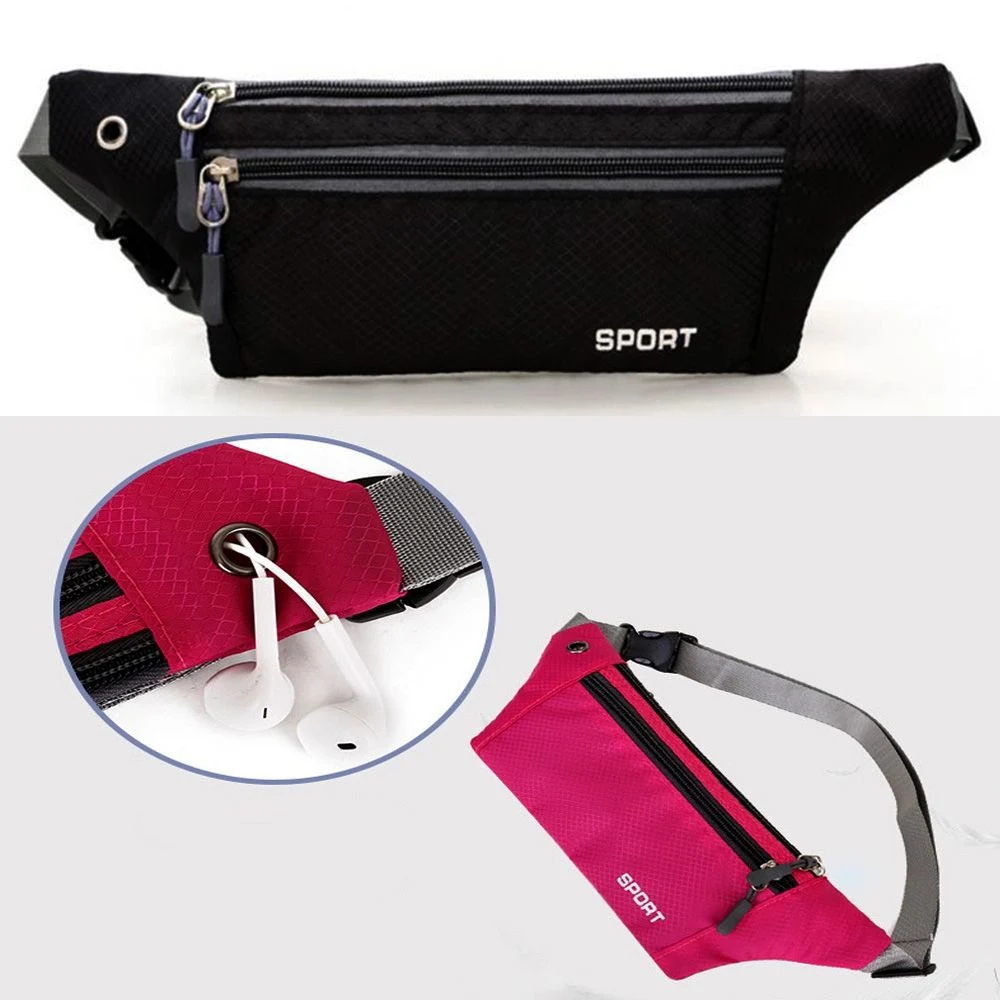 Outdoor Running Waist Bag Portable Bicycle Shoulder Bag Outdoor Mobile Phone Waterproof Belt Bags