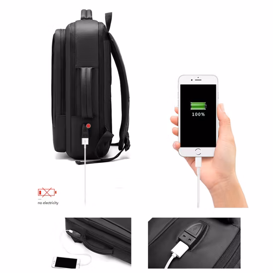 Bolsa de viaje de alta calidad, mochila multifuncional para ordenador portátil de negocios de gran capacidad Ci22385