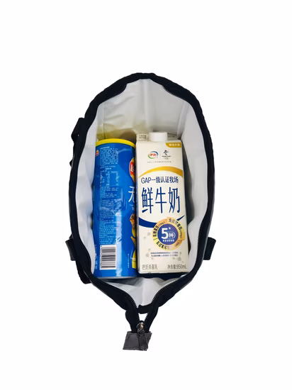 Bolso termal aislado antibacteriano hermético de la bolsa de asas del refrigerador de RPET con multi