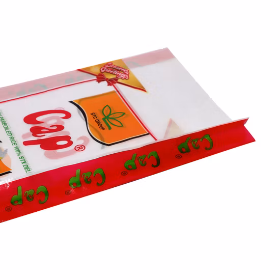 Comercio al por mayor de harina/carbón/fertilizante/arroz/harina de maíz, embalaje laminado BOPP de plástico, bolsa tejida PP