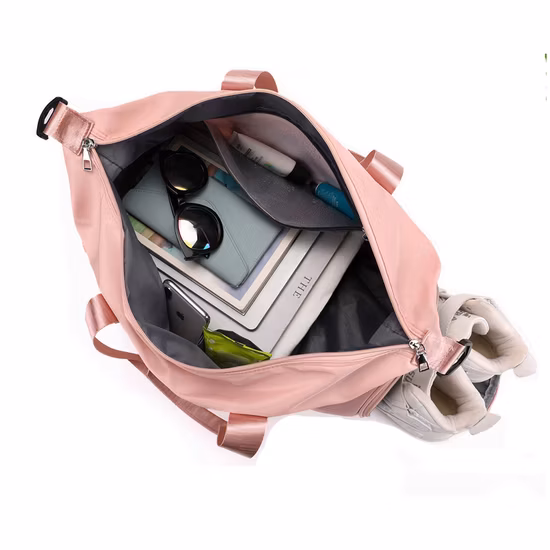 Bolsa de entrenamiento para mujer, bolso de viaje portátil de viaje corto, bolsas de gimnasio deportivas para mujer